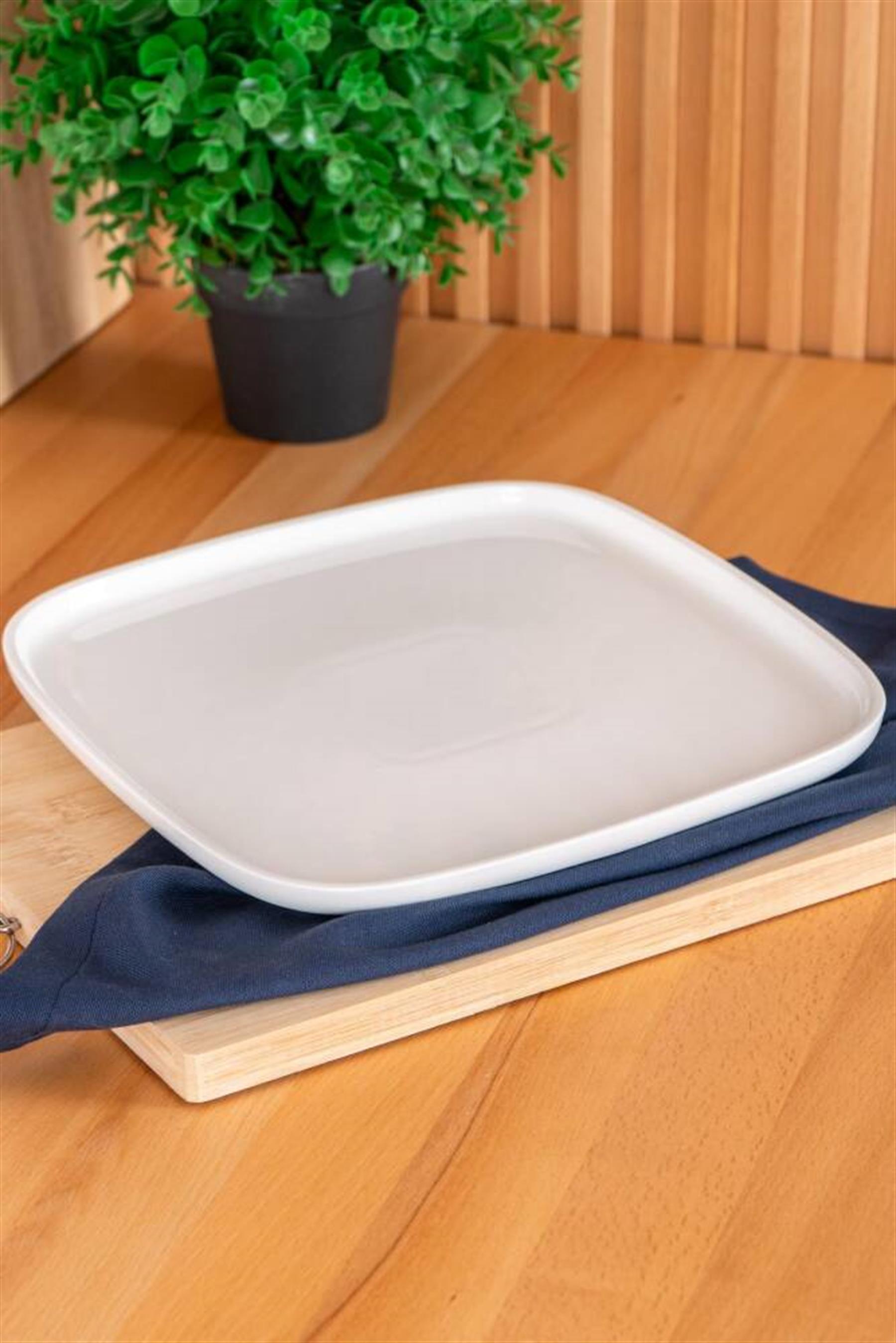 Pure Royal Kare Servis Tabak - 26.5 cm / 1 Adet