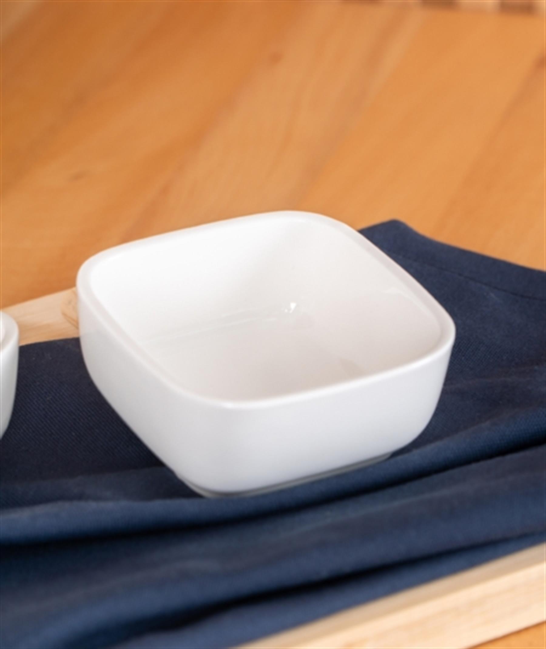 Pure Royal Porselen 6 lı Kare Kase 9 Cm