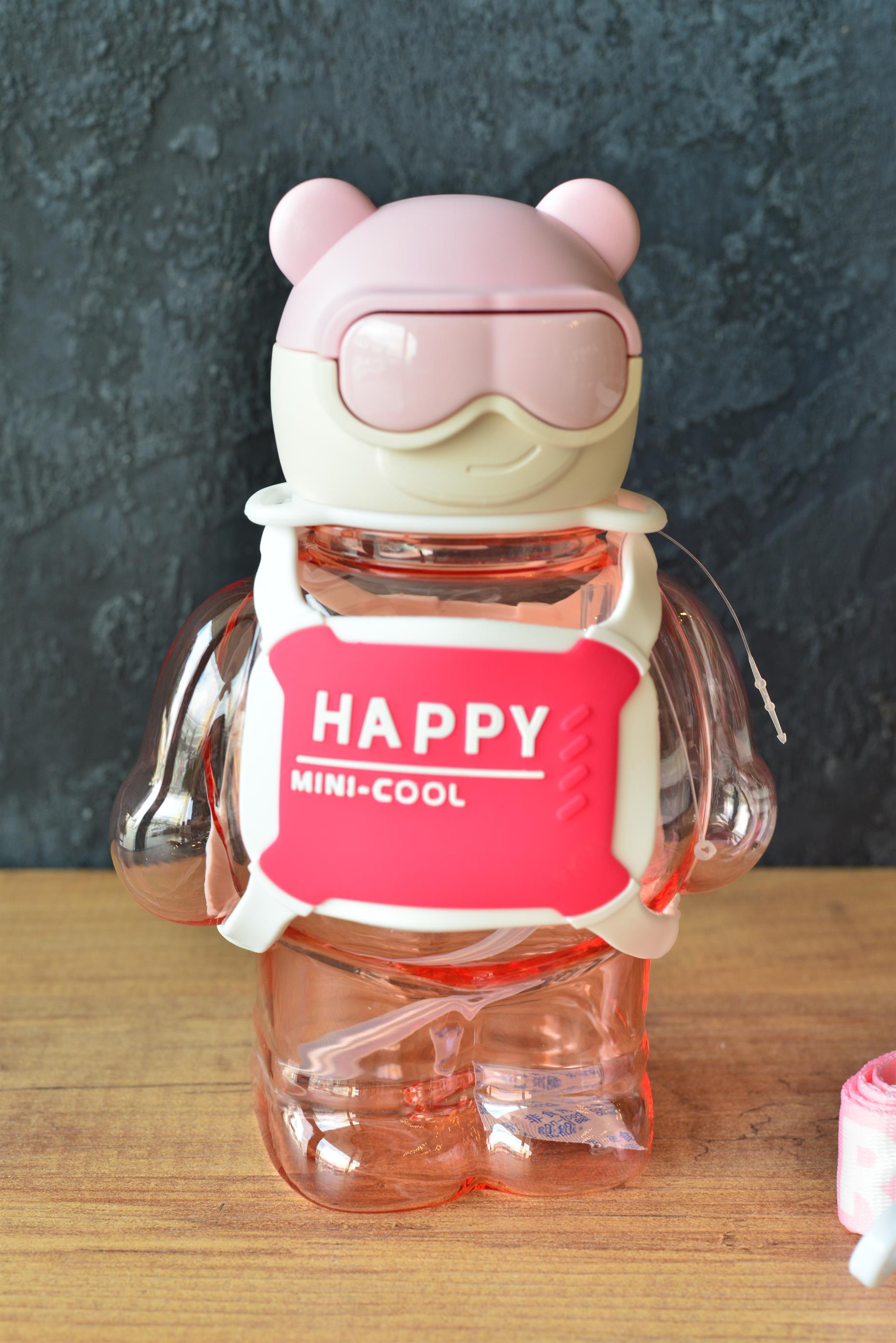 Robocop Çocuk Su Matarası 700 ML / Pembe