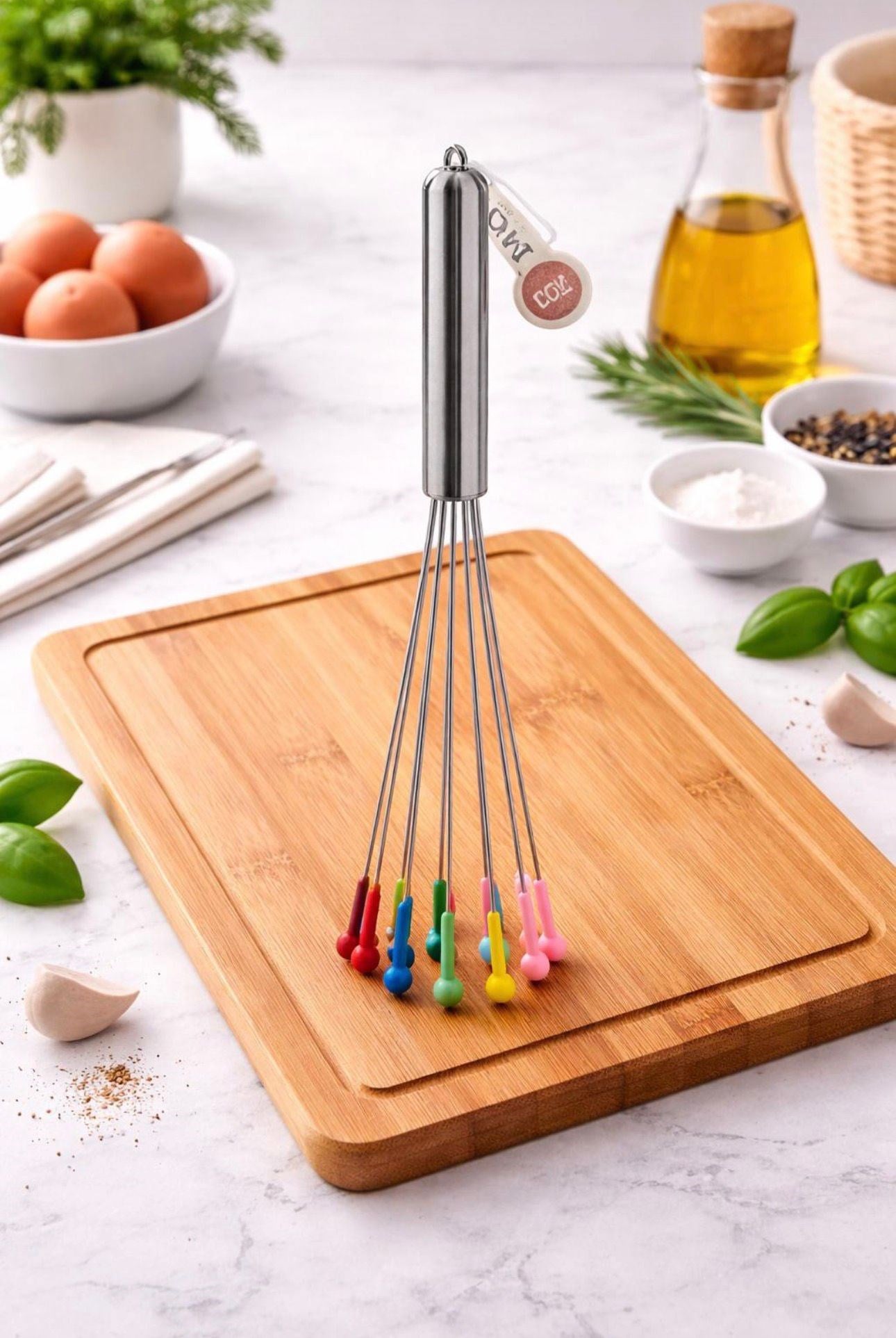 Silikon Uçlu Top Çırpıcı - 1 Adet