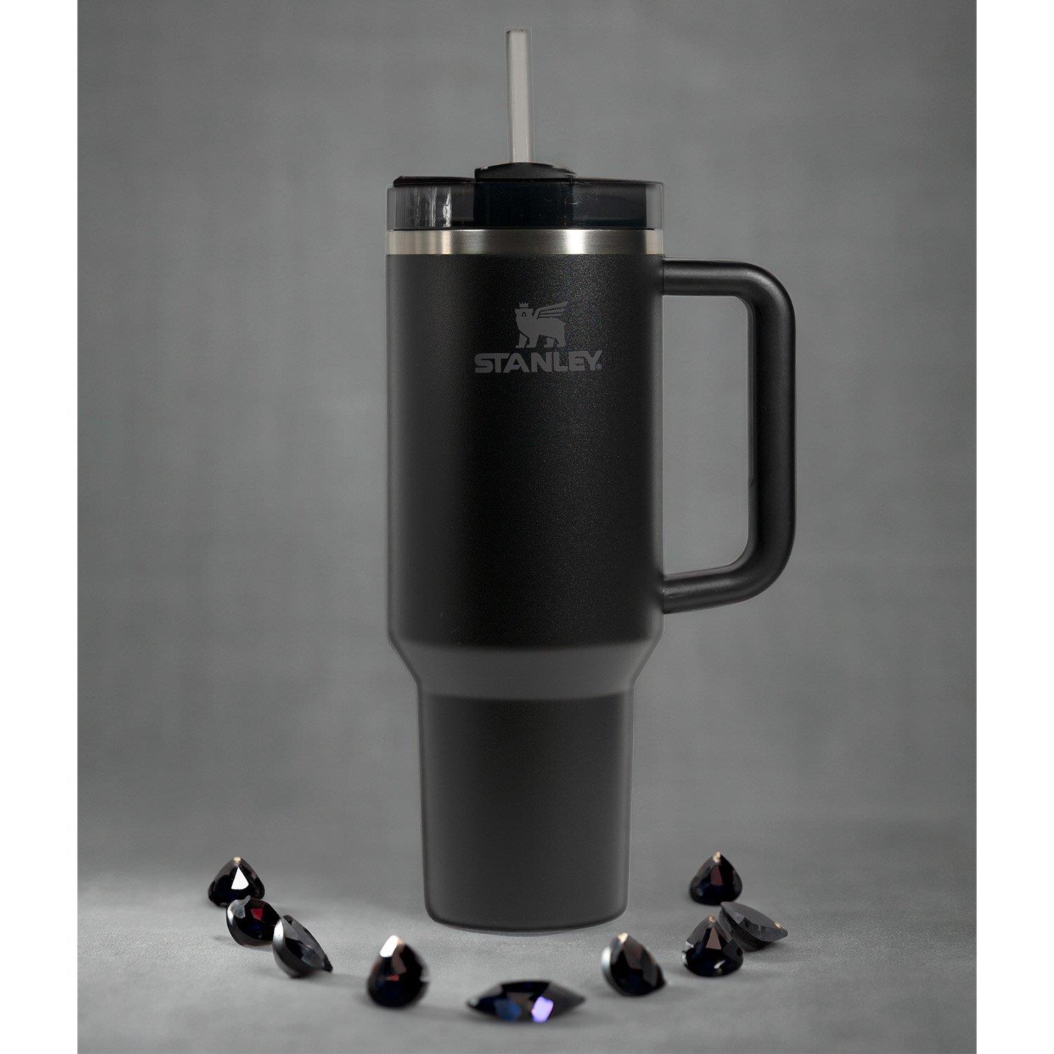 Stanley Quencher H2.0 Tumbler Pipetli Termos Bardak 1.18 Lt - Siyah