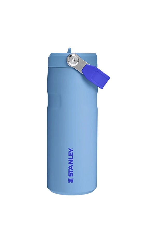 Stanley The IceFlow Flip Straw 2.0 Pipetli Termos Bardak 0,47 LT - 16oz Blue Sky
