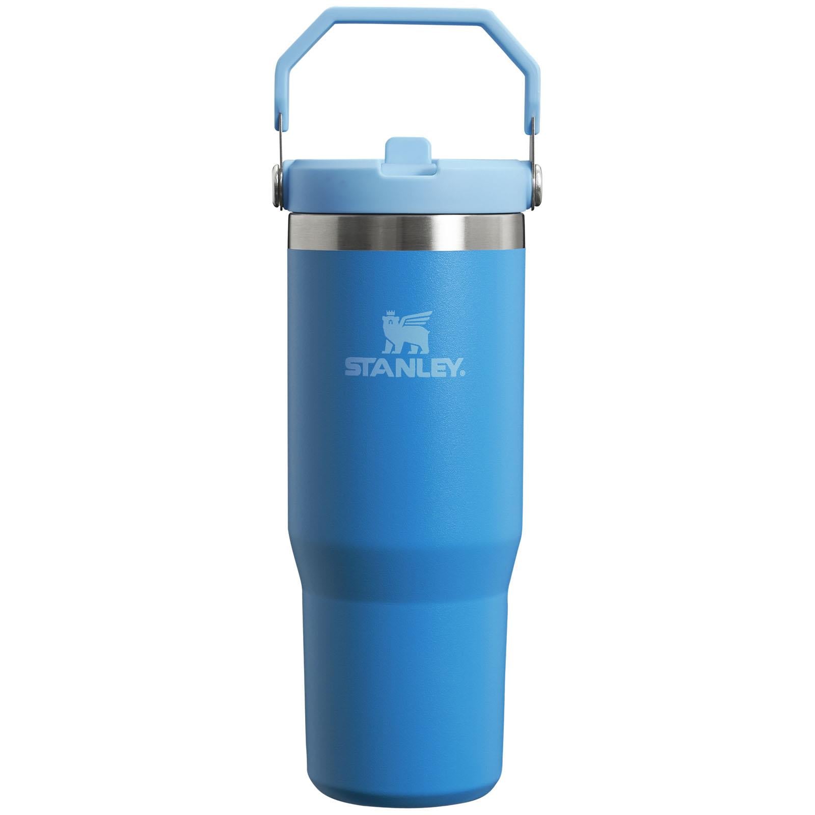 Stanley The Iceflow Flip Straw Tumbler Pipetli Termos 30 OZ - 0.88L - Azure