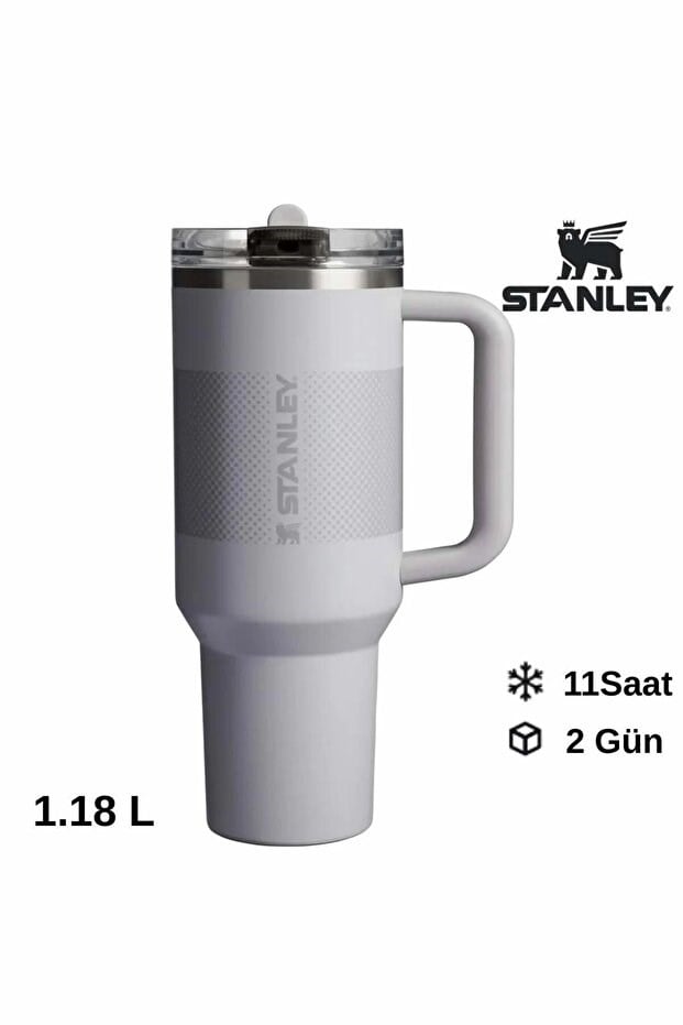 The Quencher ProTour Flip Straw Tumbler Pipetli Termos 1,18 LT - 40oz Ash Fade