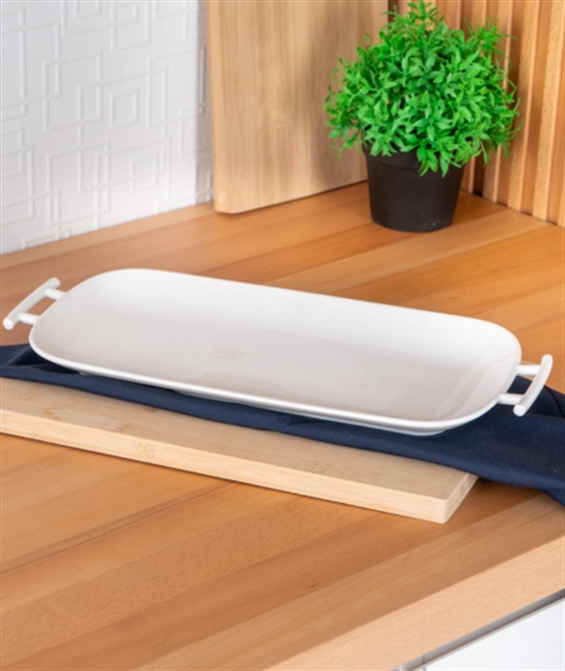 Thin Kulplu Küçük Boy Tavuk Dünyası Servis Tabak / Adet 