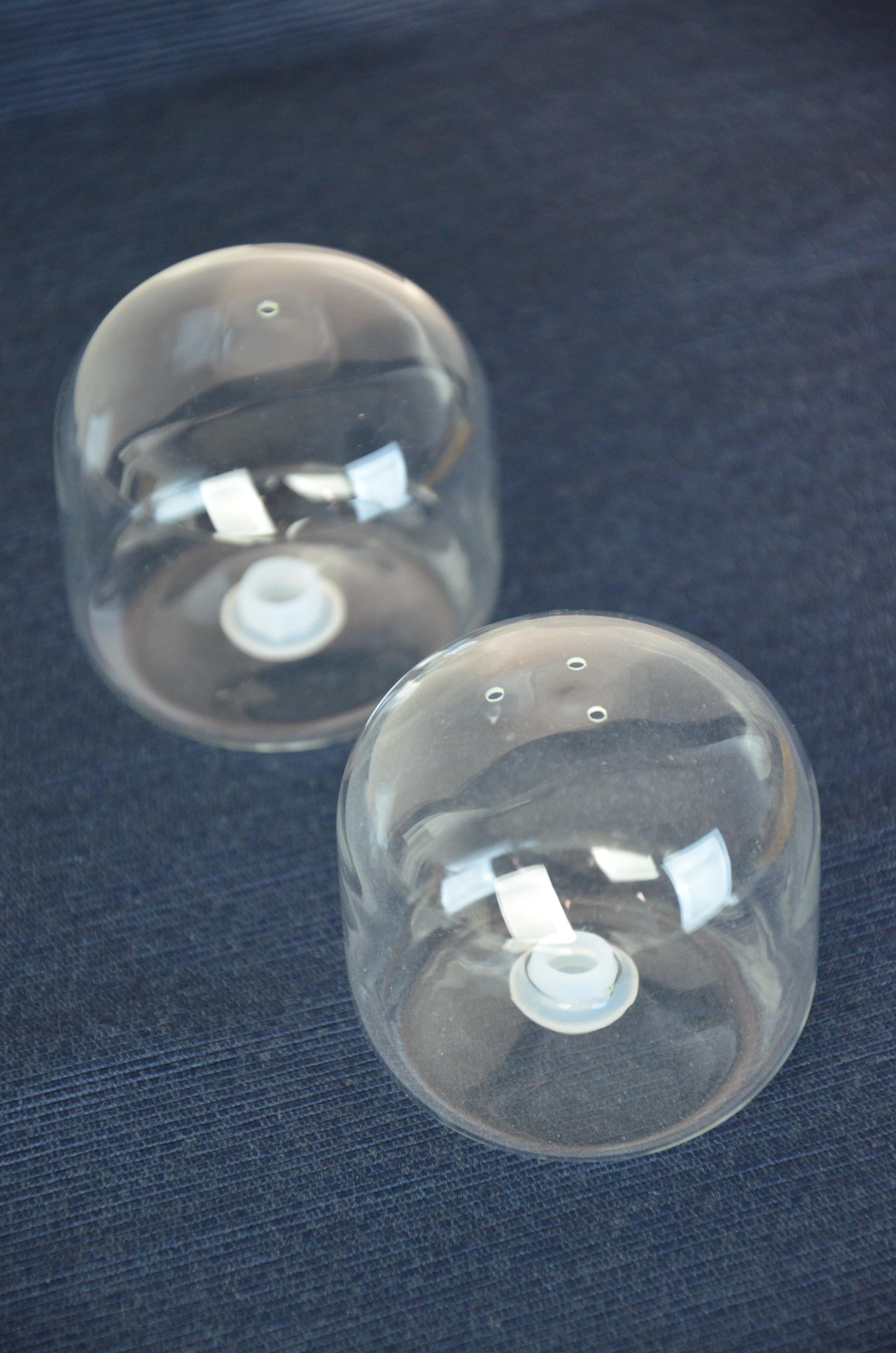 Tombul İnce Cam 2 Li Tuzluk / Biberlik Seti