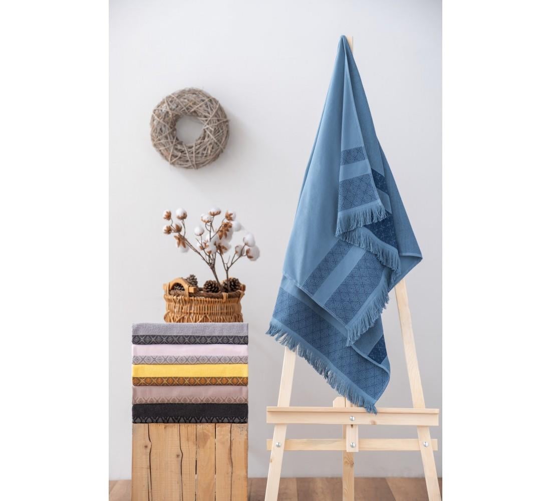 Twins Havlu 75x150 Indigo