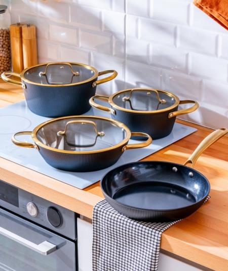 Ultimate Pro 7 Parça Tencere Seti - Black