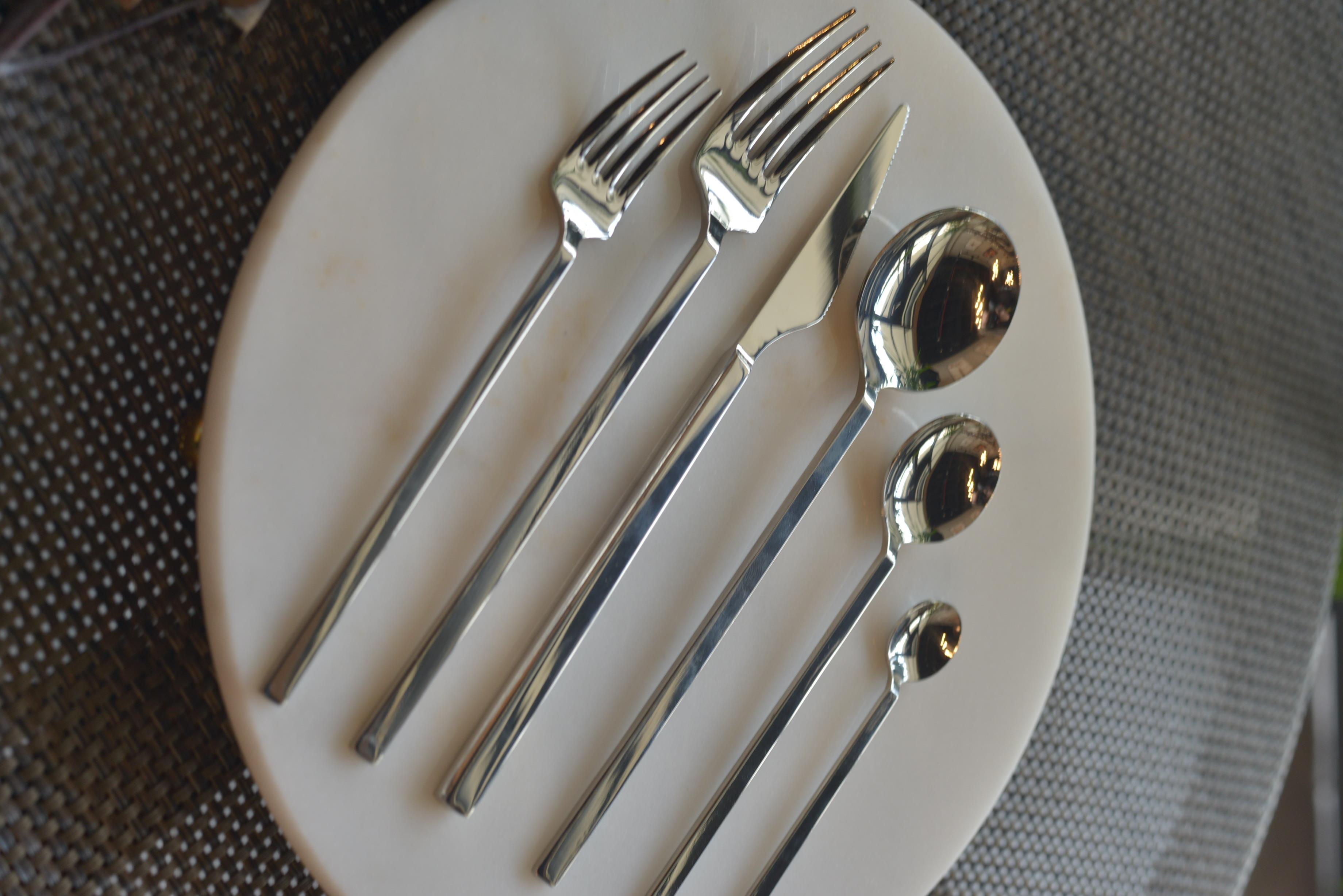 Venedik 36 Parça Çelik Çatal Kaşık Takımı