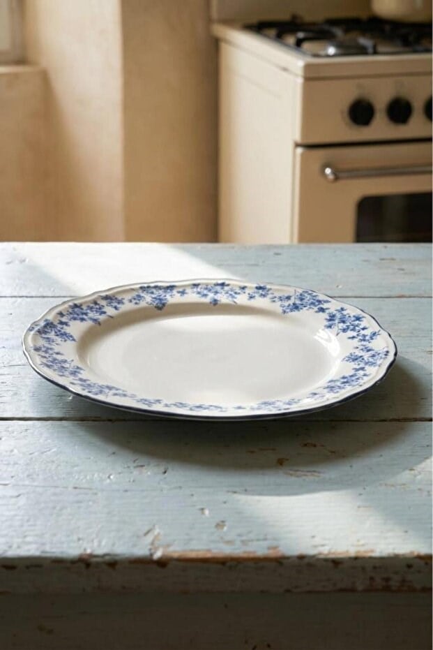 Vintage Garden Porselen Servis Tabak - 26 cm