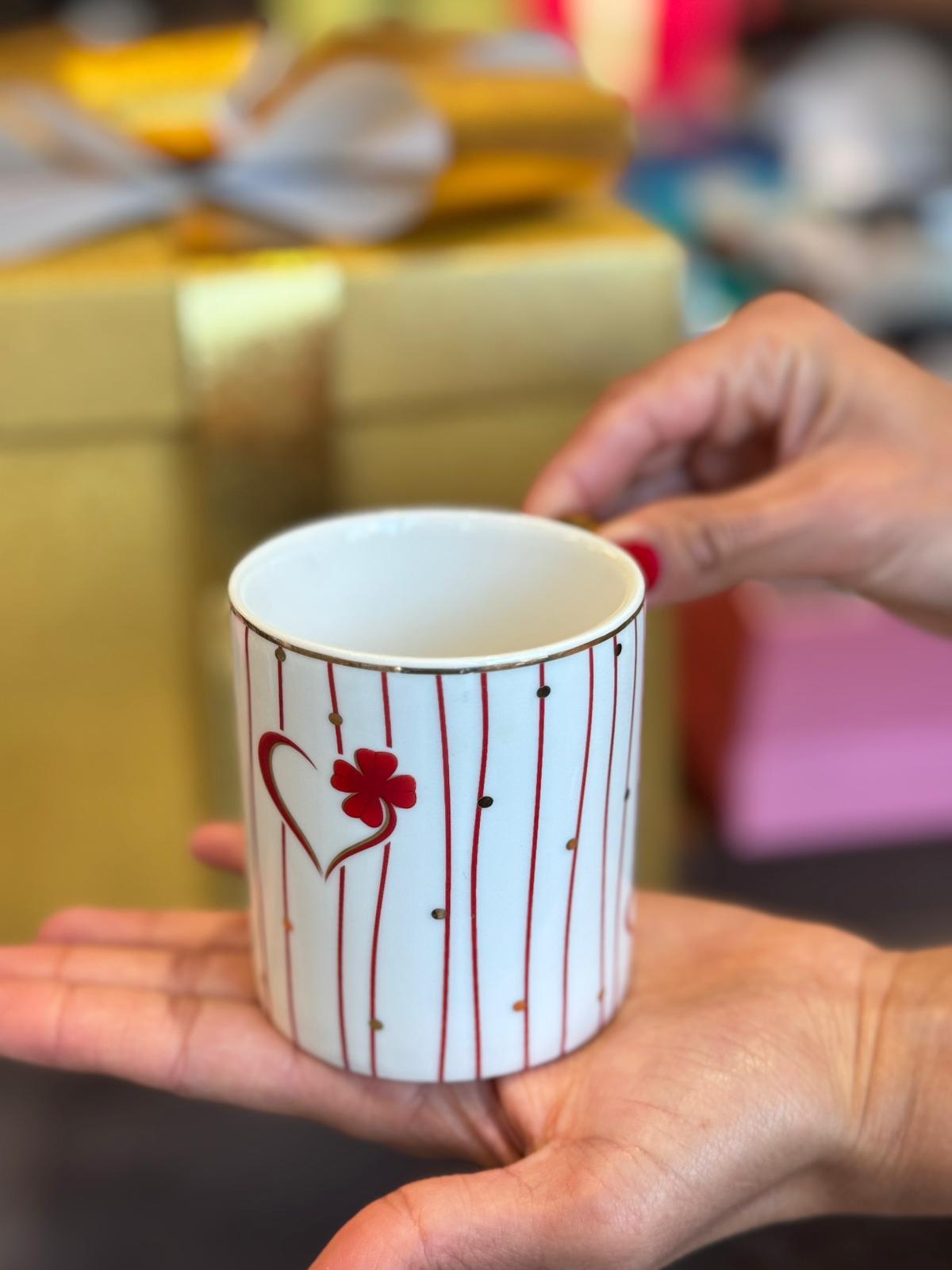 Zen Red Mug Kupa Bardak - 190 ml / 1 Adet