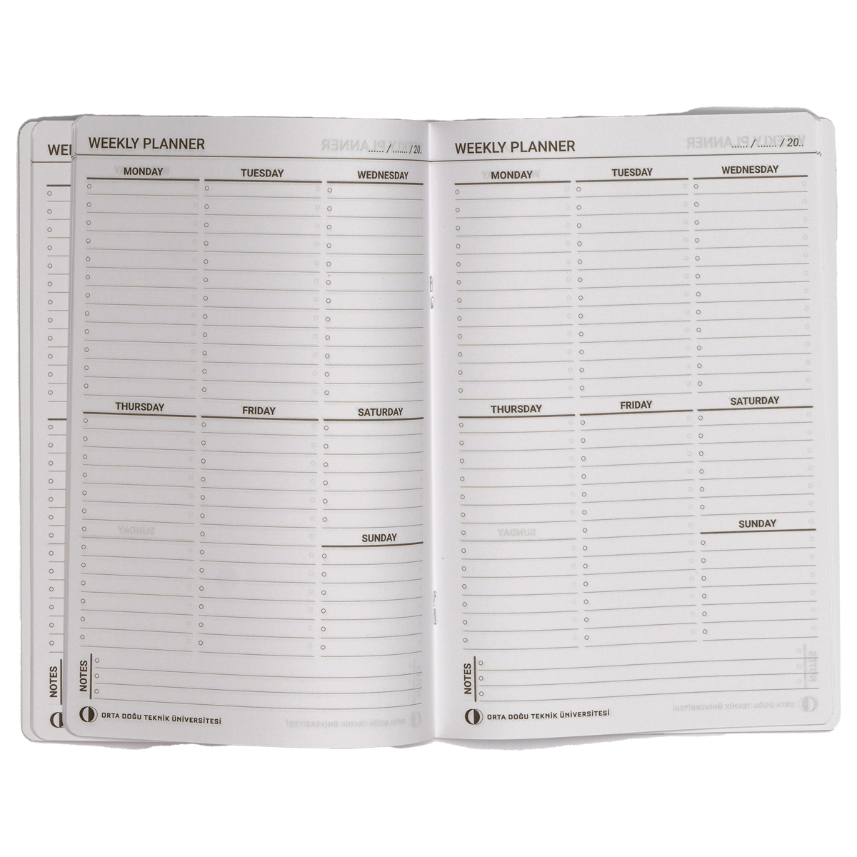 Defter Weekly Planner Gökyüzü