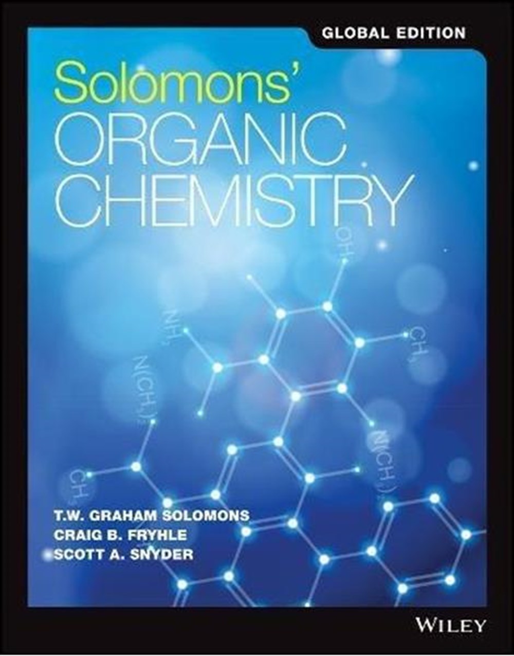 UP81-009 John Wiley & Sons Inc Solomons' Organic Chemistry 2016 T. W. Graham Solomons 40RaD