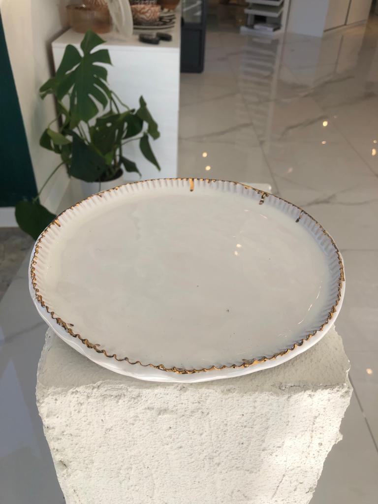 BEYAZ  SERVİS TABAĞI