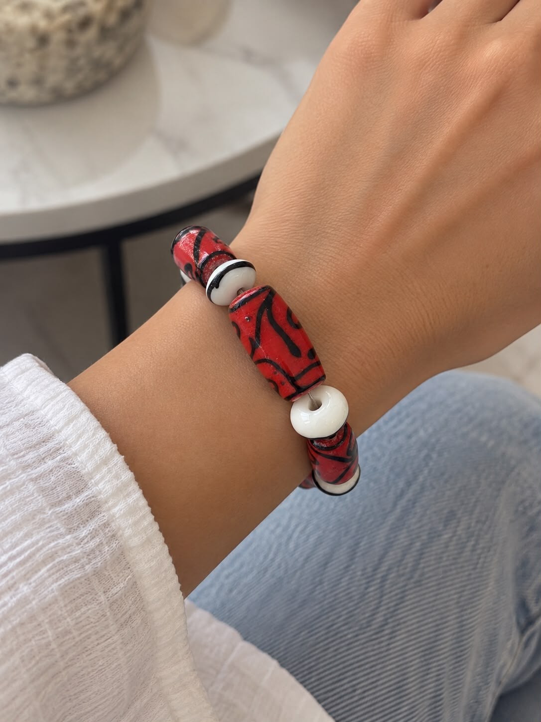Multıcolor Tribal Bileklik
