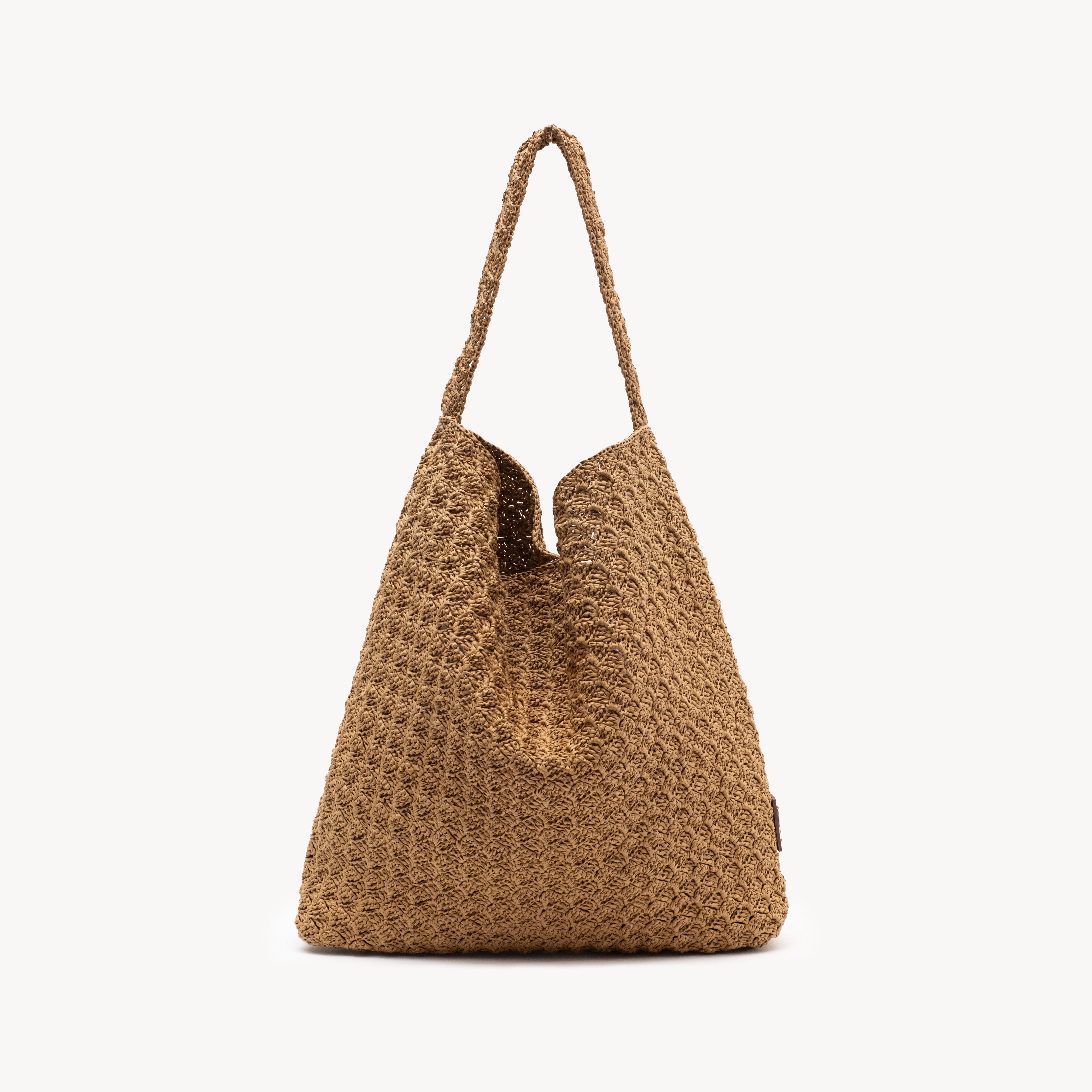 ODINA WOVEN SHOULDER BAG