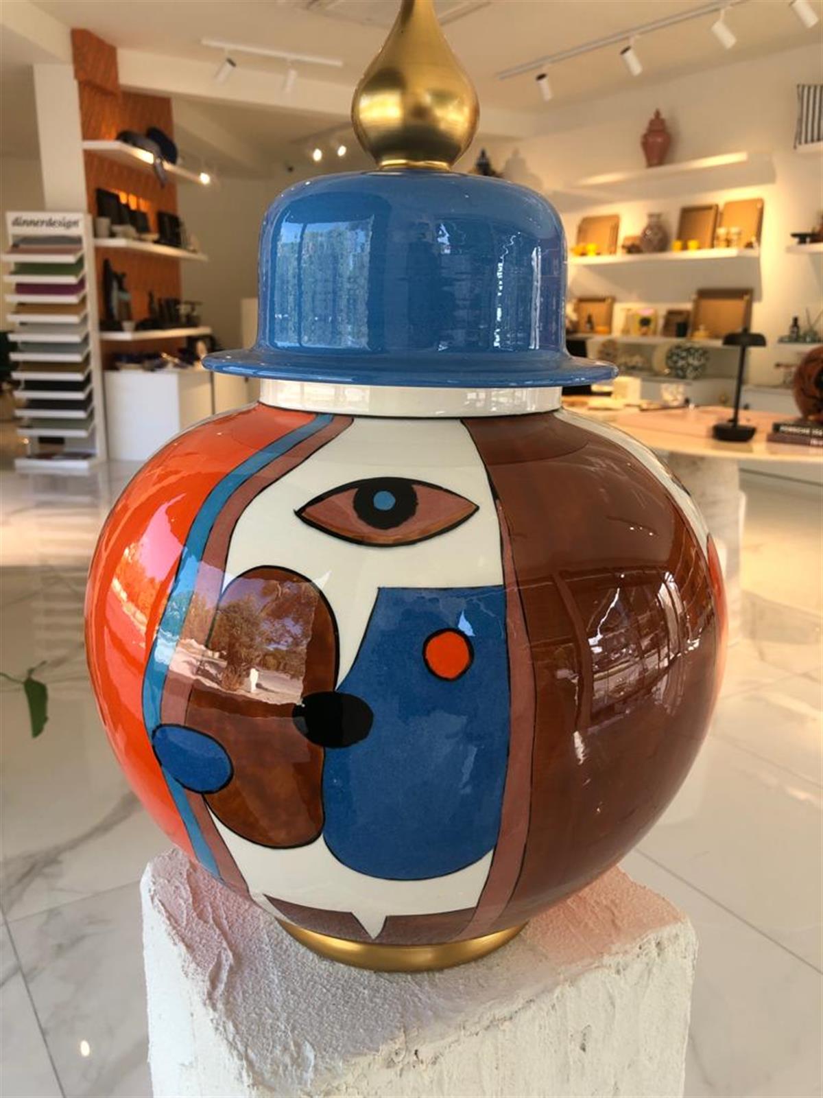SALEEN ART GÖZ DESEN TOMBUL ŞAH KÜP