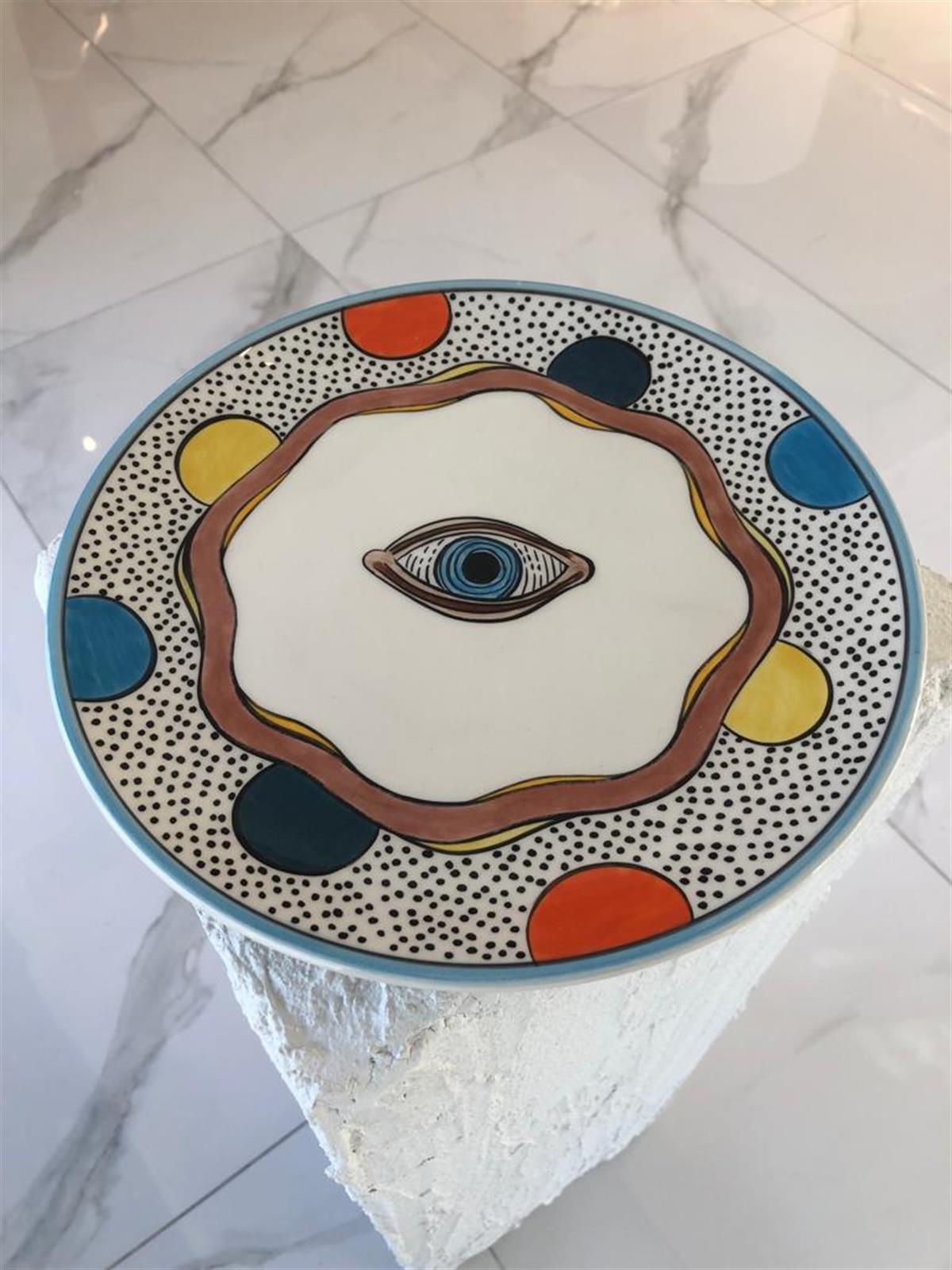 SALEEN ART M GÖZ DESEN YEMEK TABAĞI