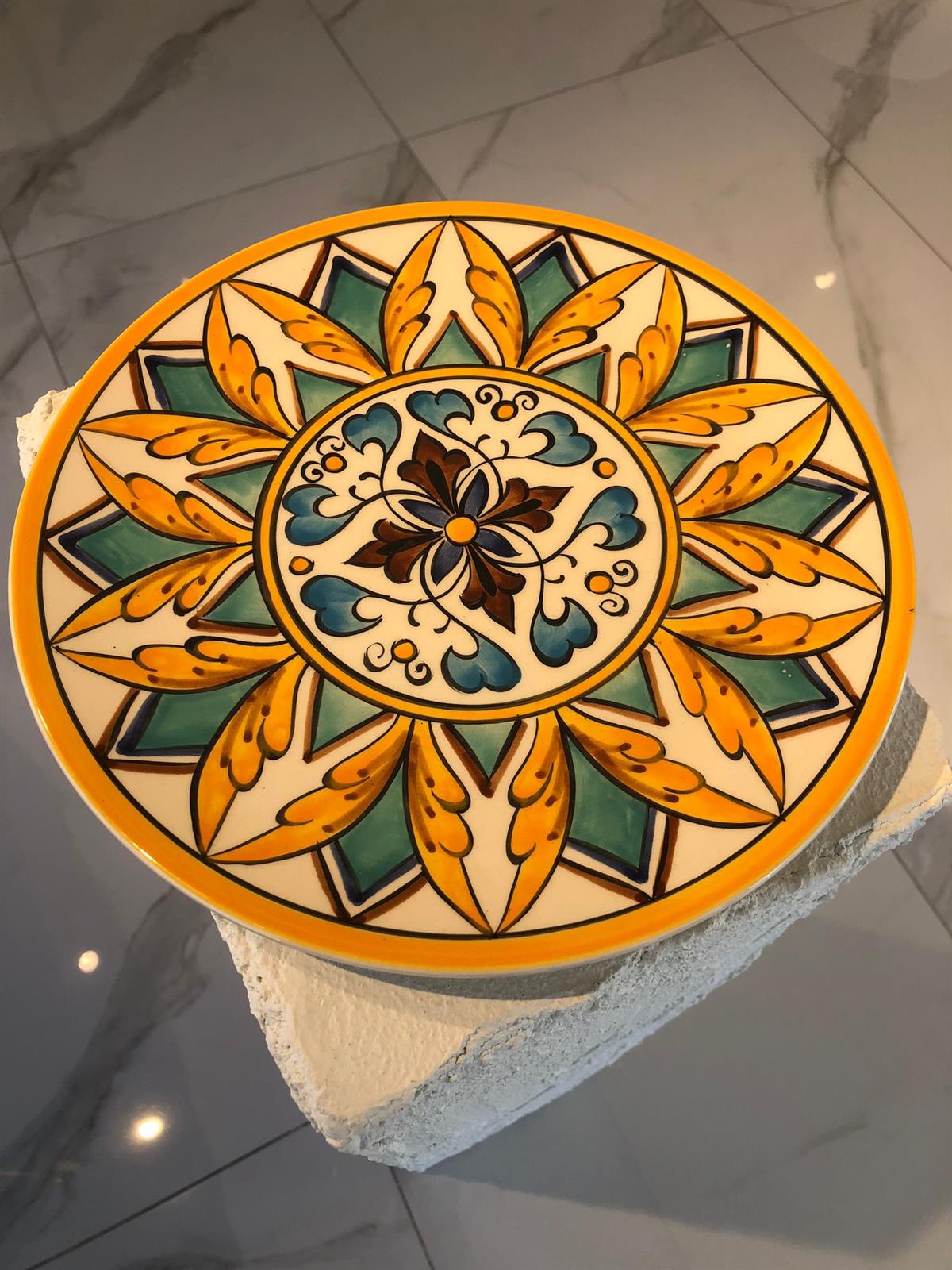 SALEEN ART M KARIŞIK DESEN YEMEK TABAĞI
