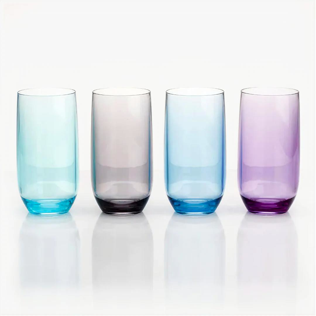 4 PARÇA MOONSTONE TALL TUMBLER
