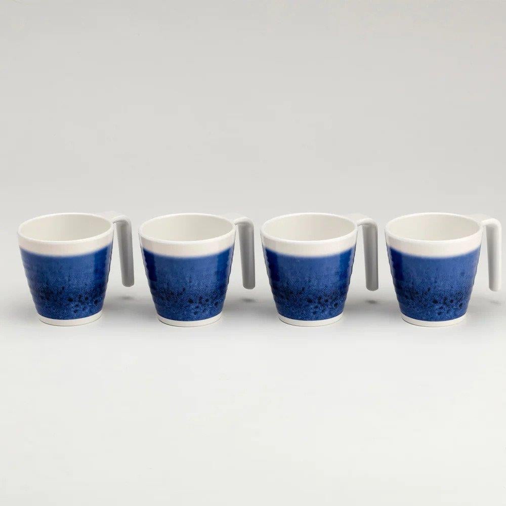 4 PK AZURE MUG