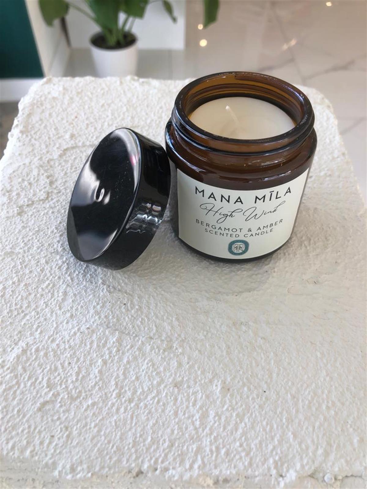 MANA MİLA HIGH WIND BERGAMOT&AMBER SCENTED CANDLE