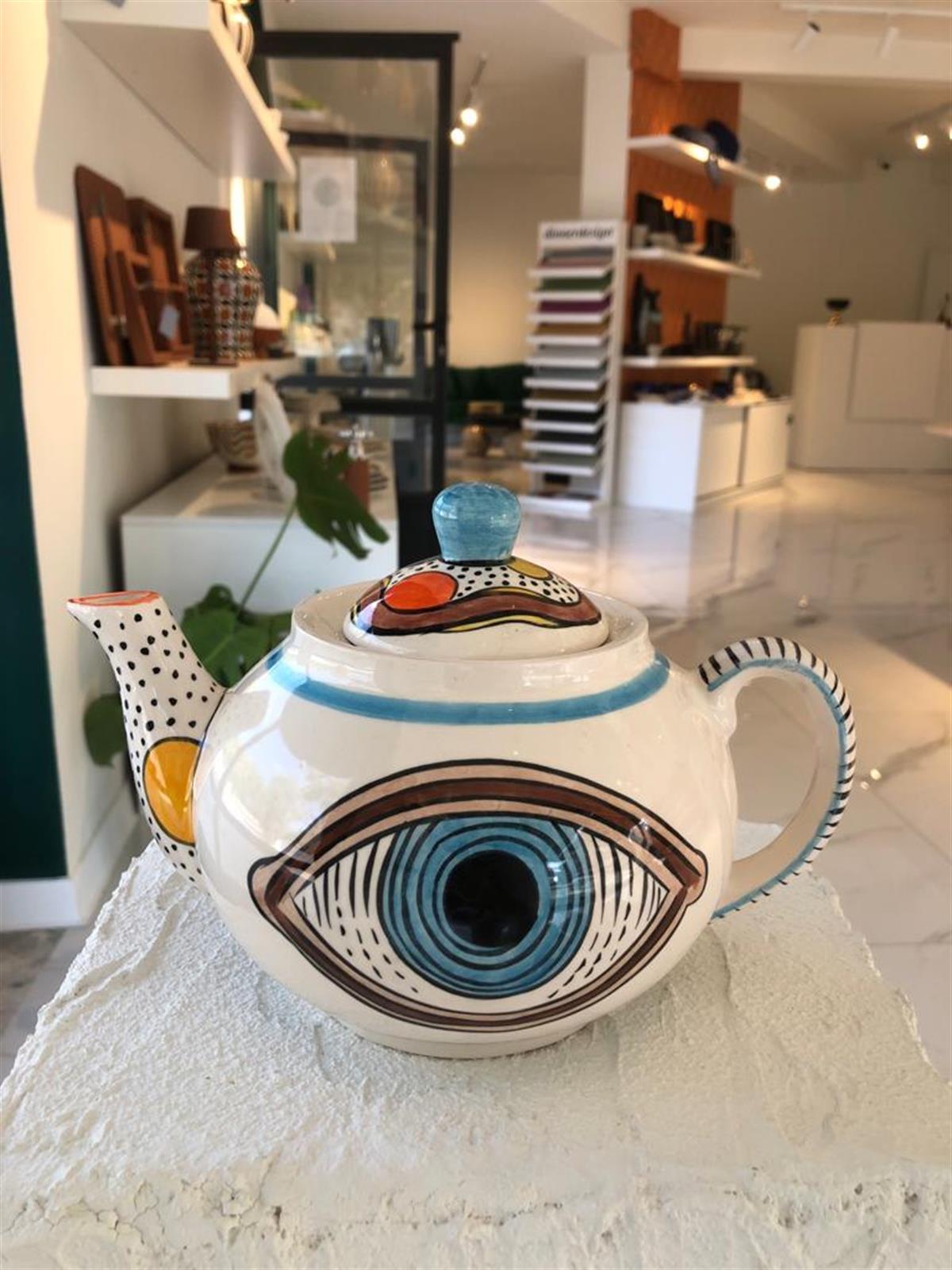 SALEEN ART L BOY TEAPOT