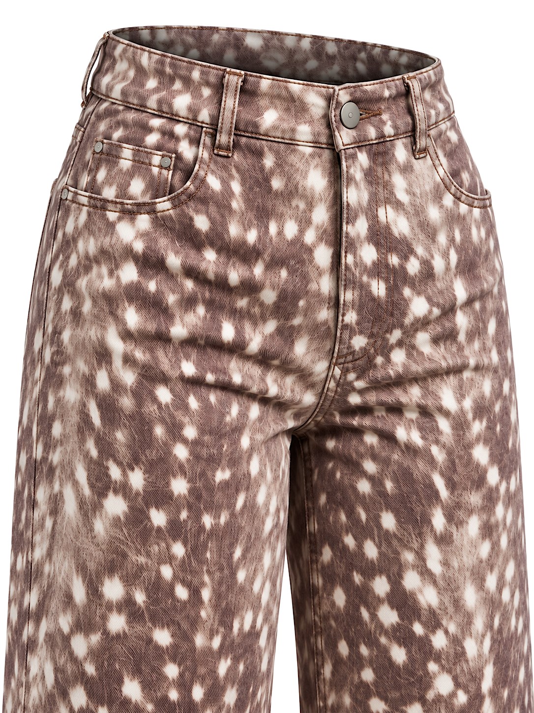 Bambi Desen Lüx Kalite Jean Pantolon