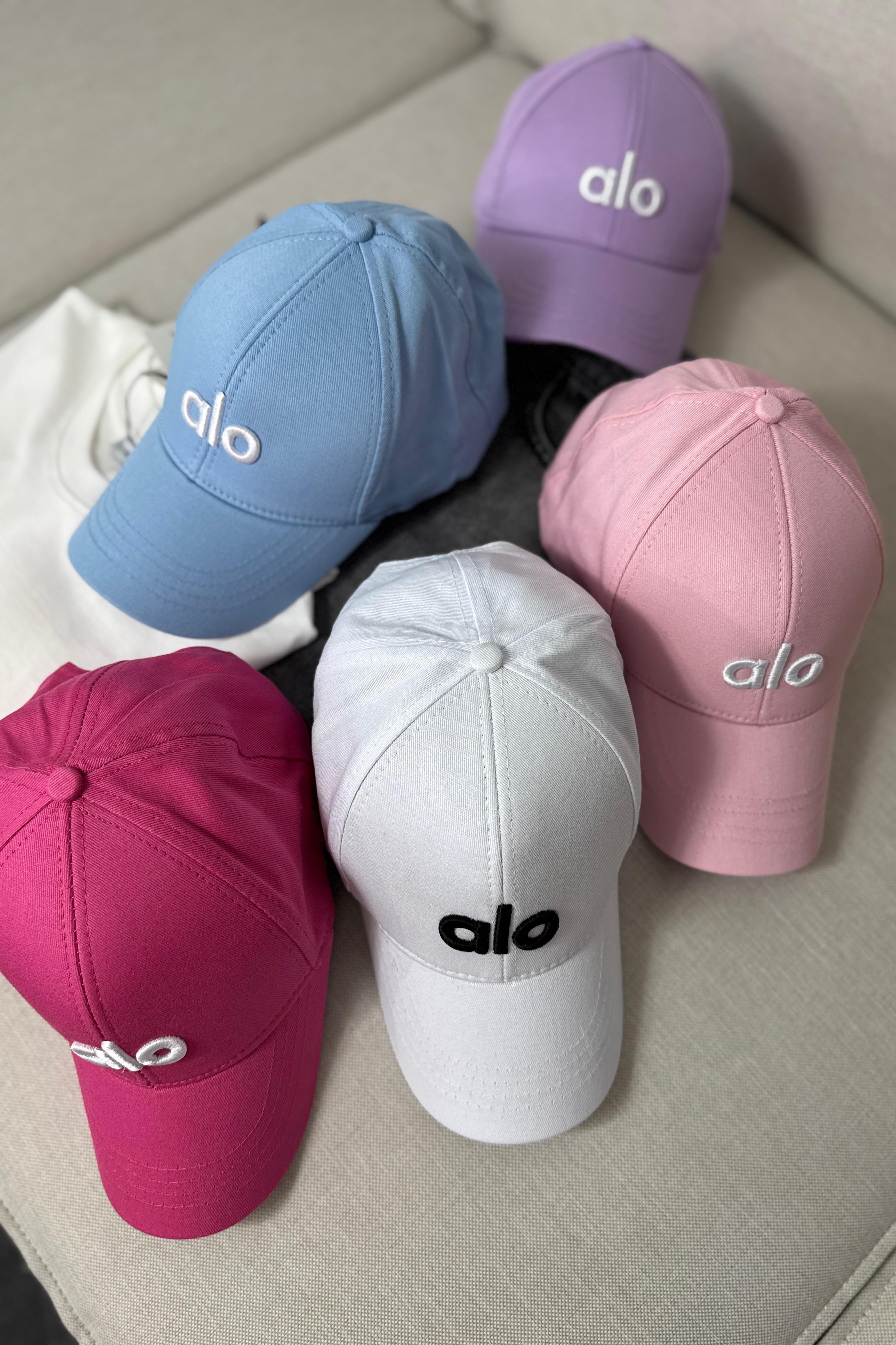 Marka Muadil Logo Baskılı Unisex Spor Şapka Toz Pembe