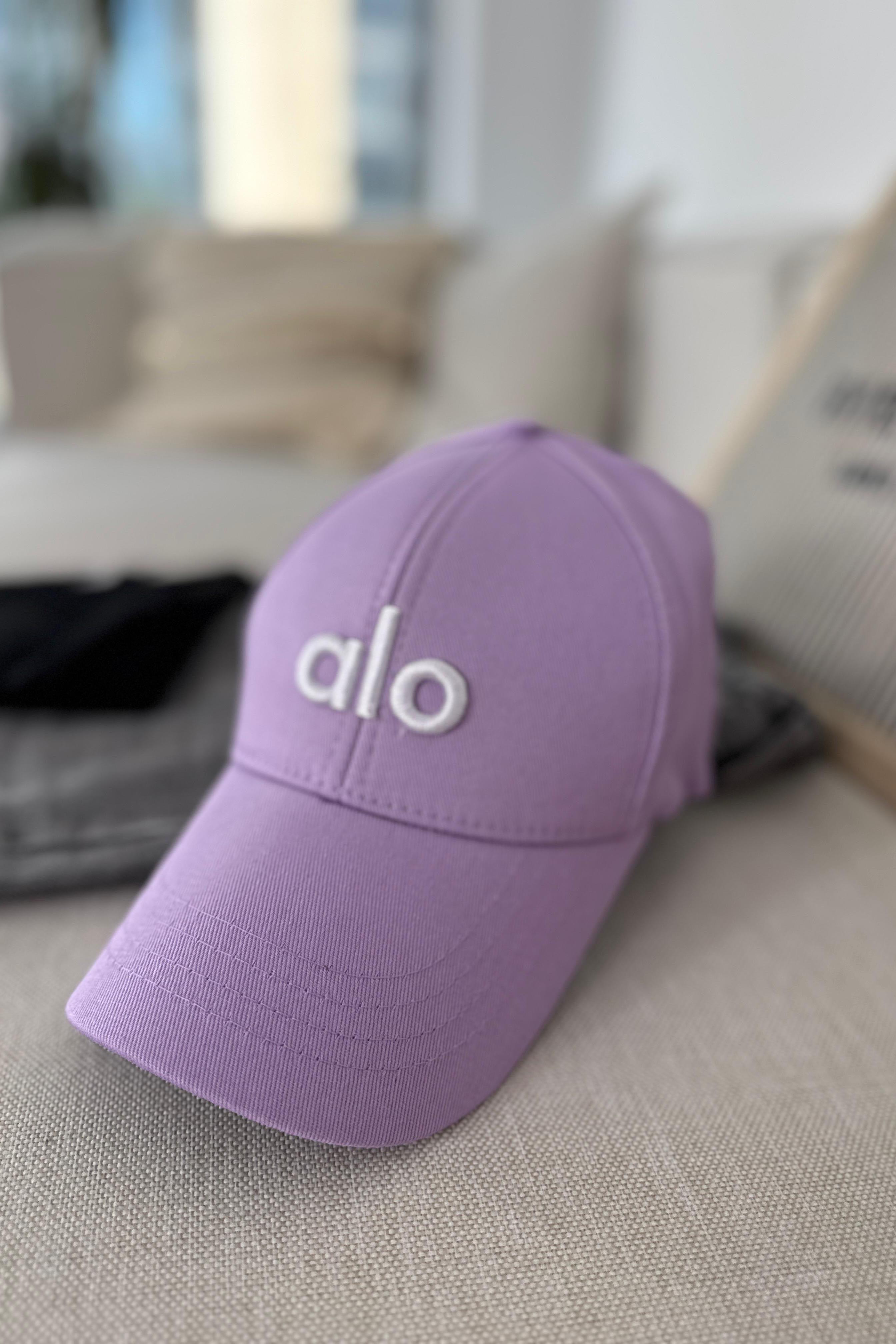 Marka Muadil Logo Baskılı Unisex Spor Şapka Lila