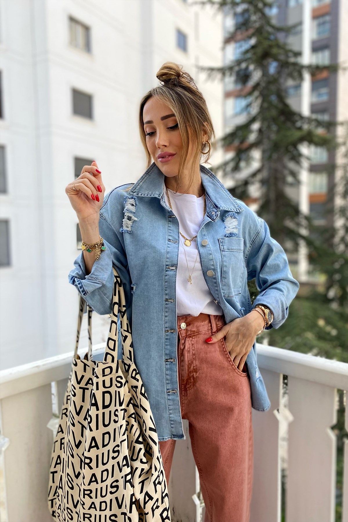 Mavi Tasarım Jean Denim Lyana Ceket