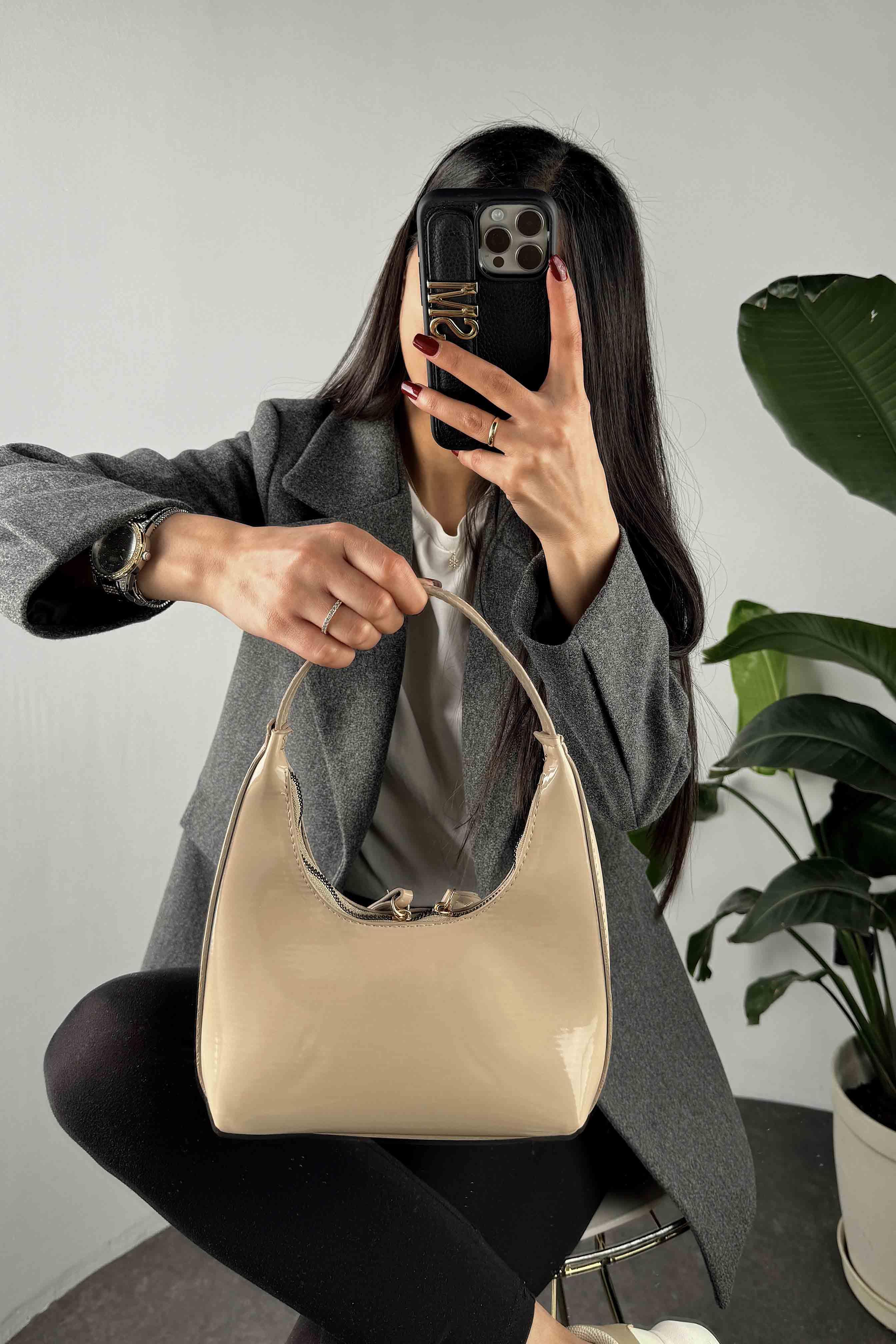 Rugan Cherry Çanta Taş