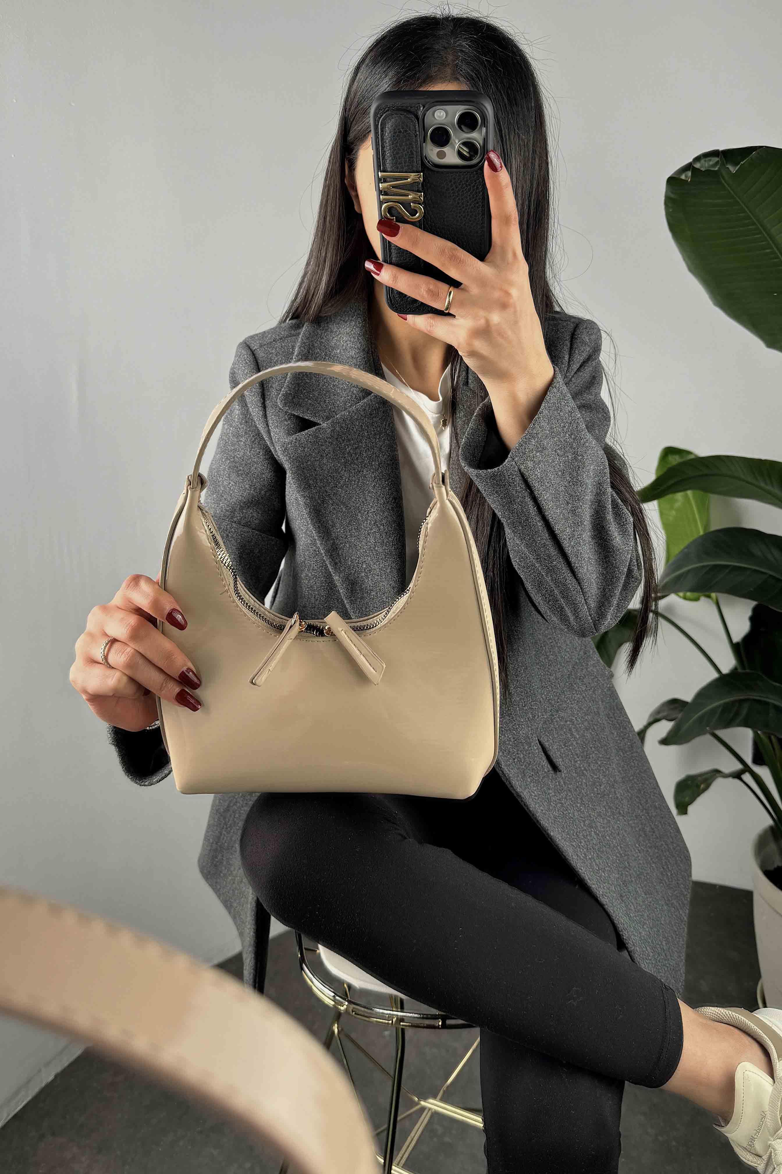 Rugan Cherry Çanta Taş