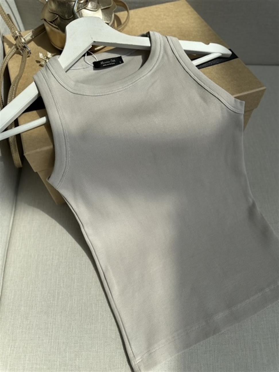 Fitilli Halter Yaka Atlet Taş