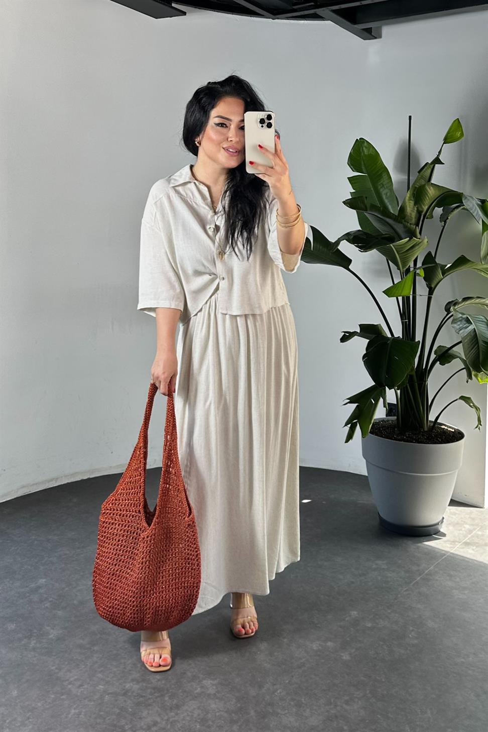 Ham Keten Lüxs Kalite İkili Takım Taş