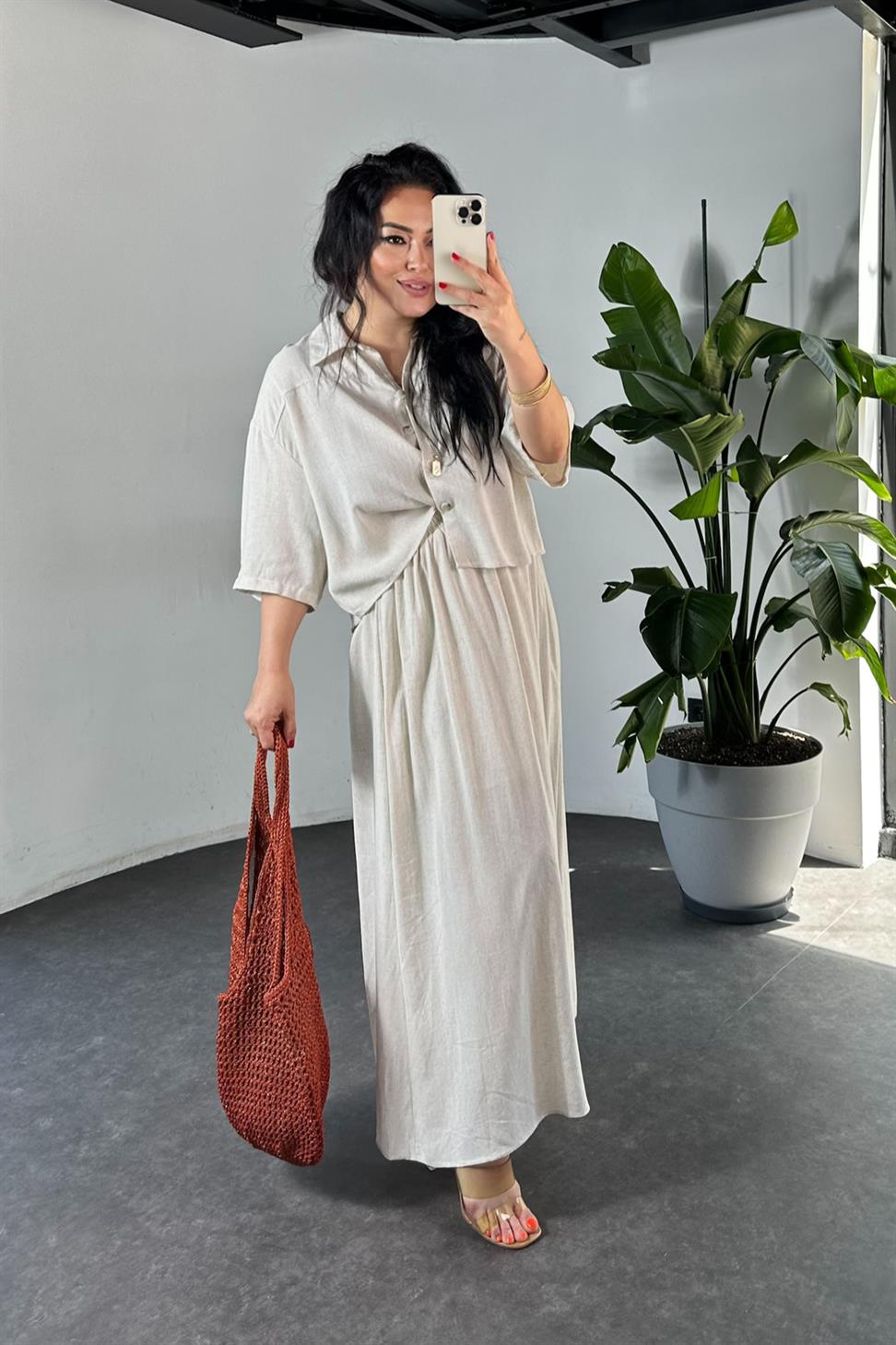 Ham Keten Lüxs Kalite İkili Takım Taş