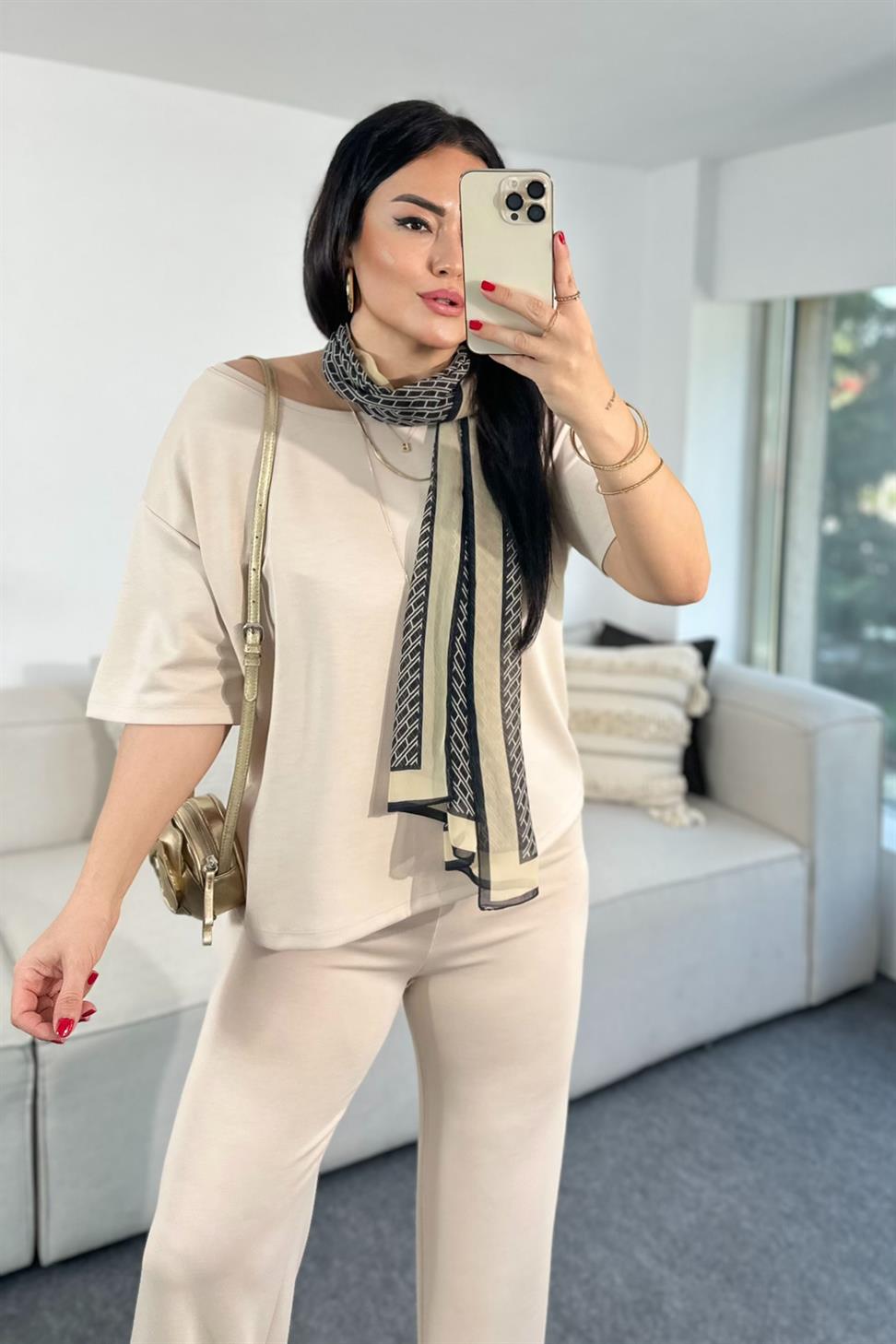 Marka Muadil Modal Kumaş Takım Taş