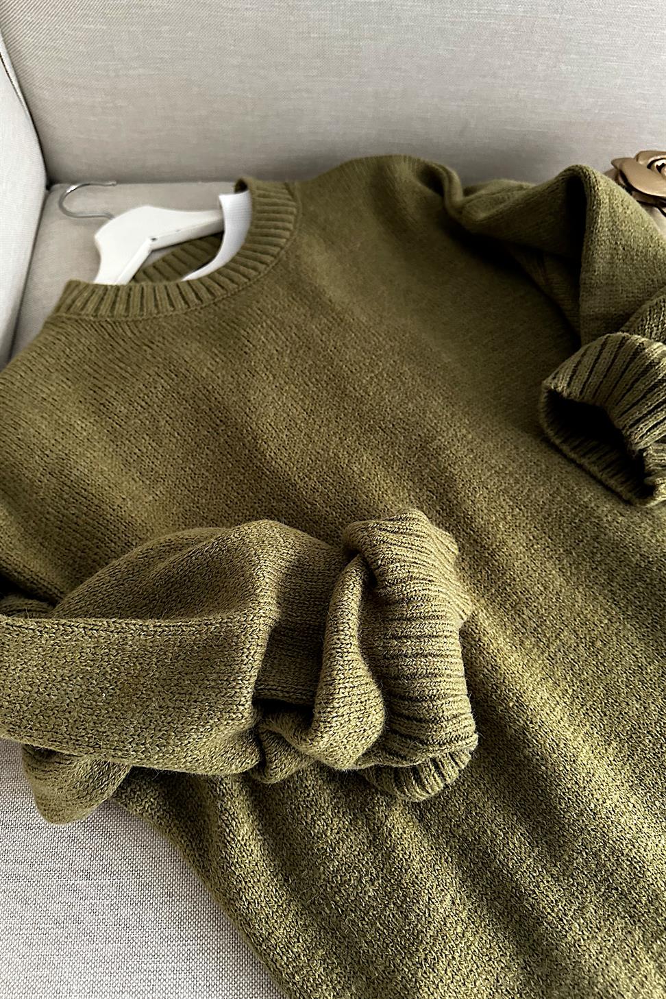 Massi Model Yumoş Basic Salaş Kazak Olive