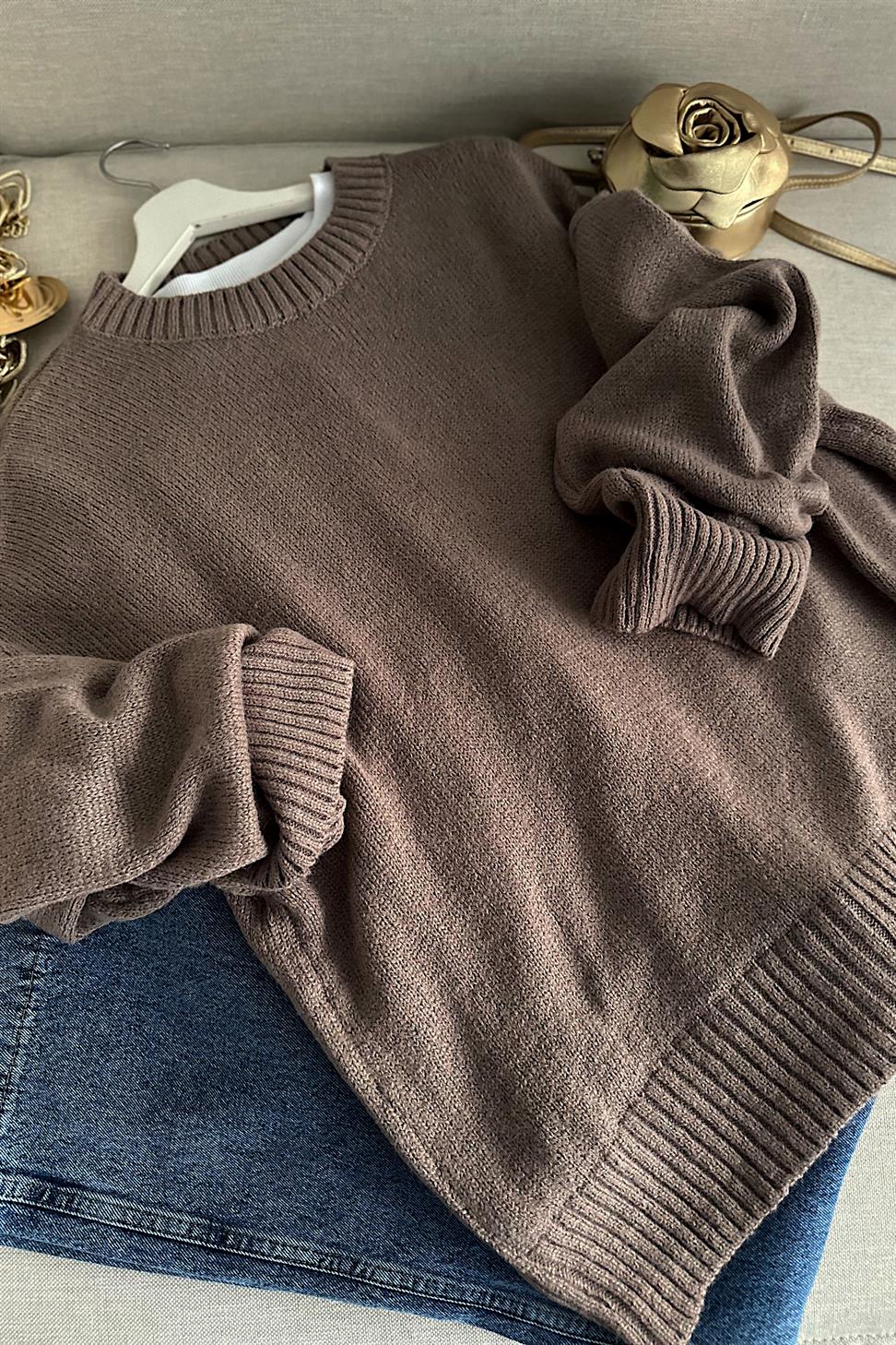 Massi Model Yumoş Basic Salaş Kazak Vizon