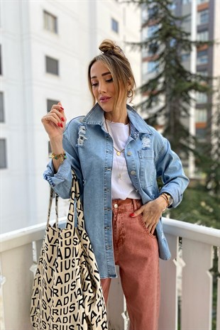Mavi Tasarım Jean Denim Lyana Ceket