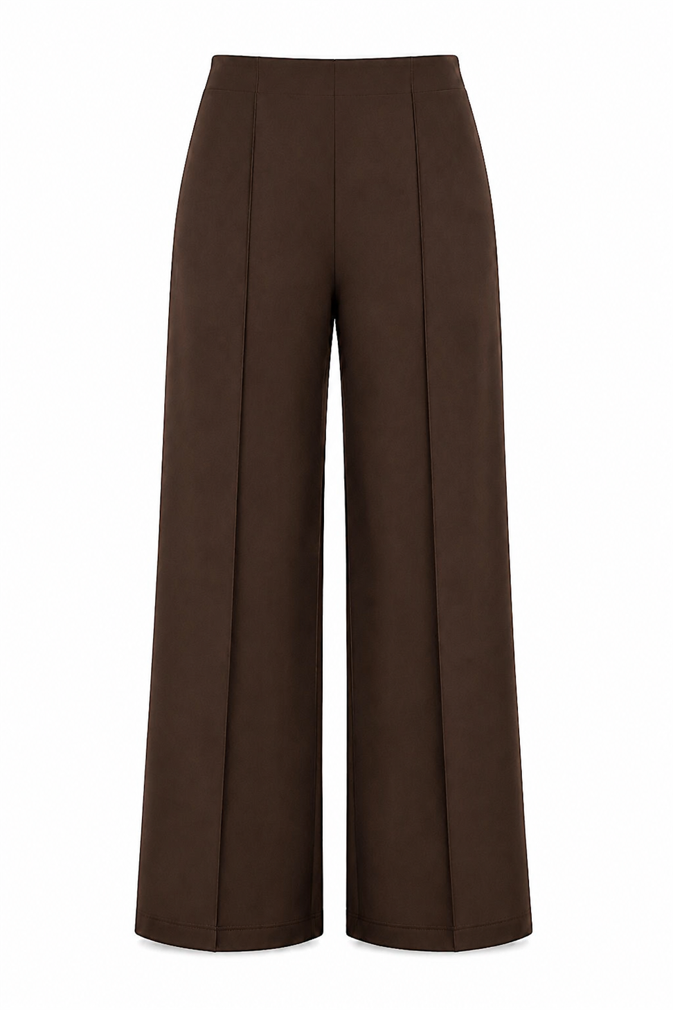 Nova Basic Palazzo Pantolon Kahverengi