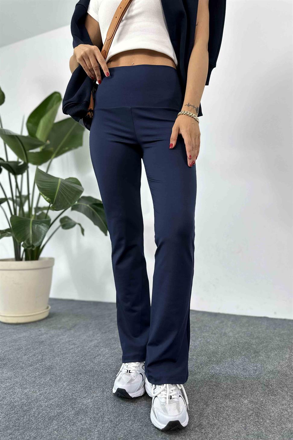 Orjinal Marka İspanyol Paça Tayt Lacivert