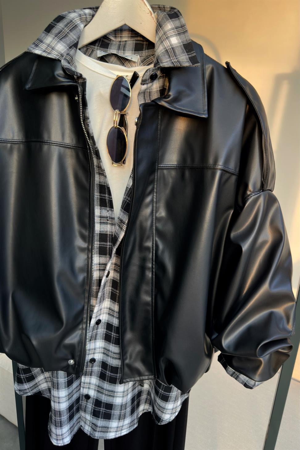 Orjinal Model Bomber Ceket Siyah