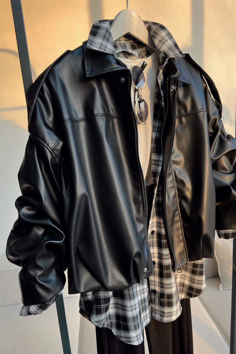 Orjinal Model Bomber Ceket Siyah
