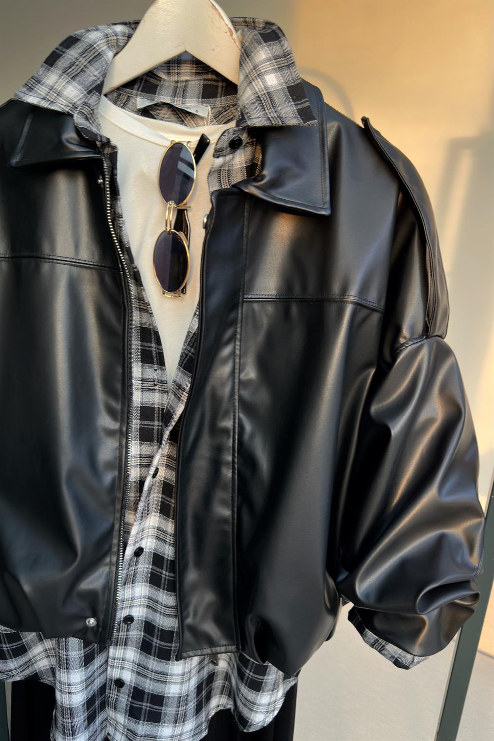Orjinal Model Bomber Ceket Siyah