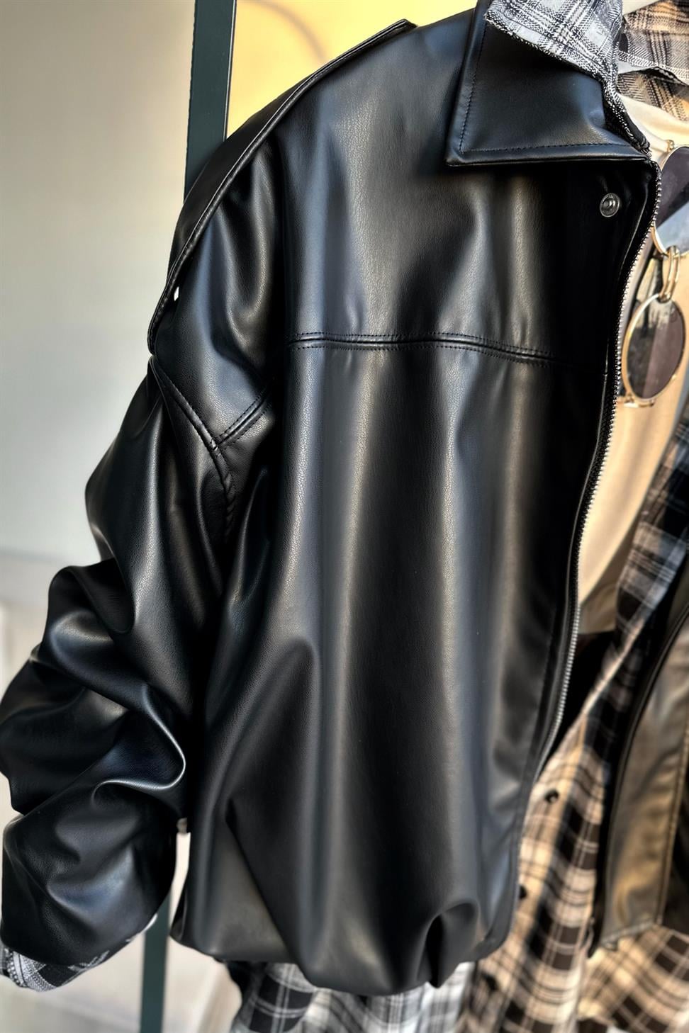 Orjinal Model Bomber Ceket Siyah
