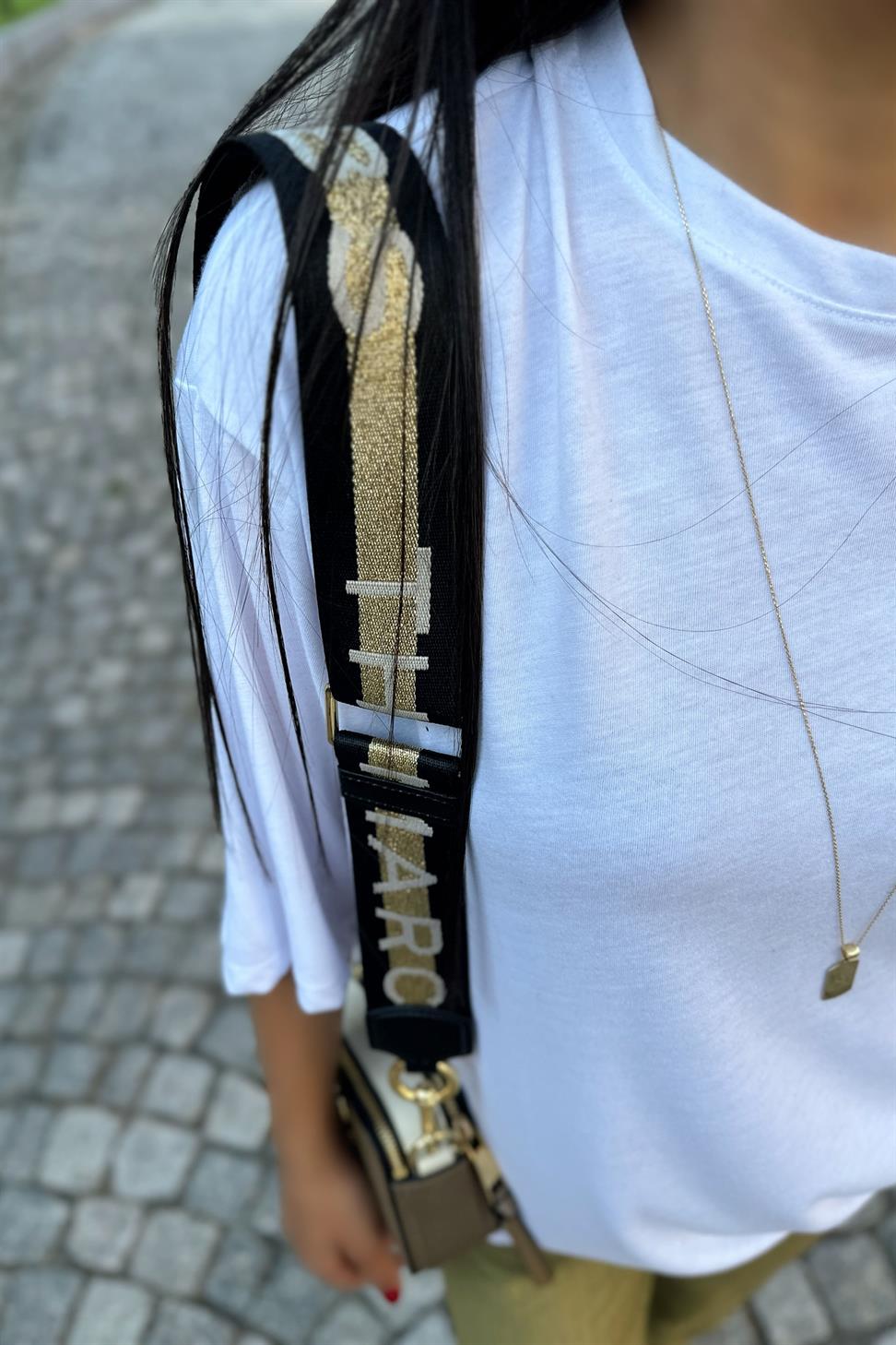 Oversize Basic Tişört Beyaz
