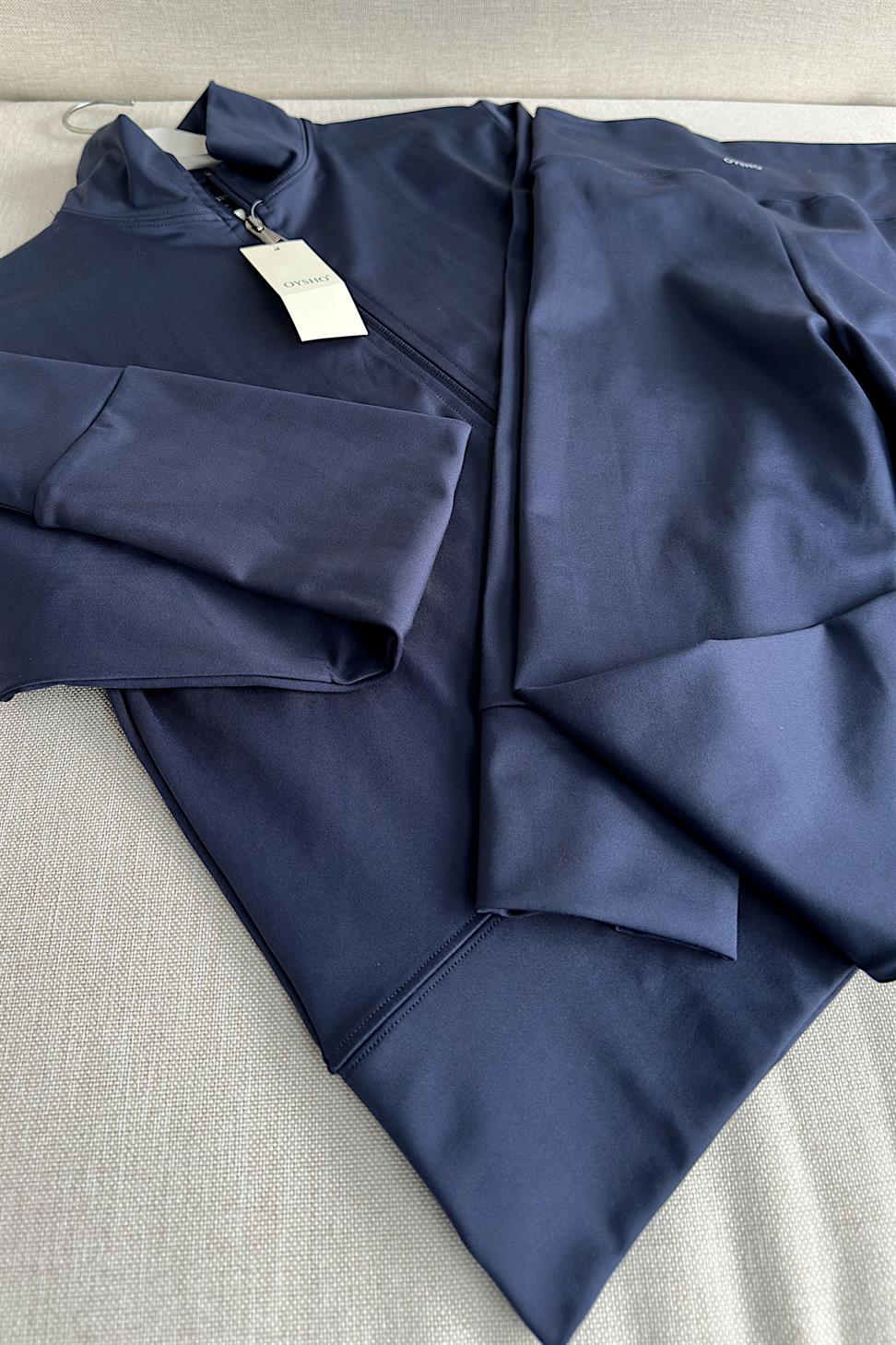 Oysh Marka Likralı İkili Takım İndigo Mavi