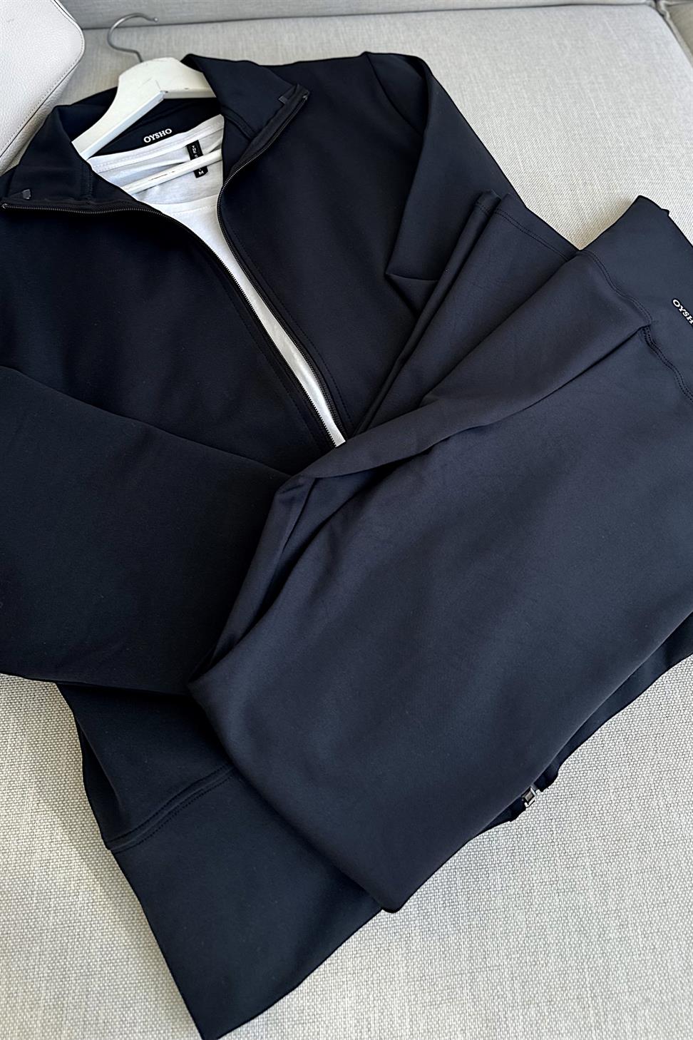 Oysh Marka Likralı İkili Takım Siyah