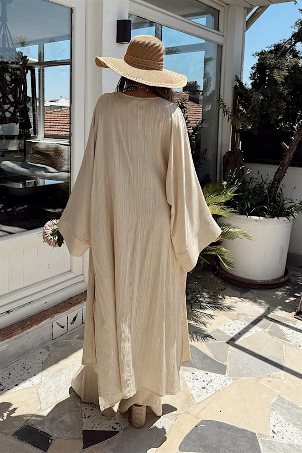 Premium Kalite İkili Kimono Takım Taş